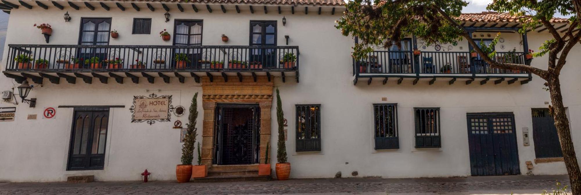 Hotel La Posada De San Antonio Villa de Leyva Zewnętrze zdjęcie