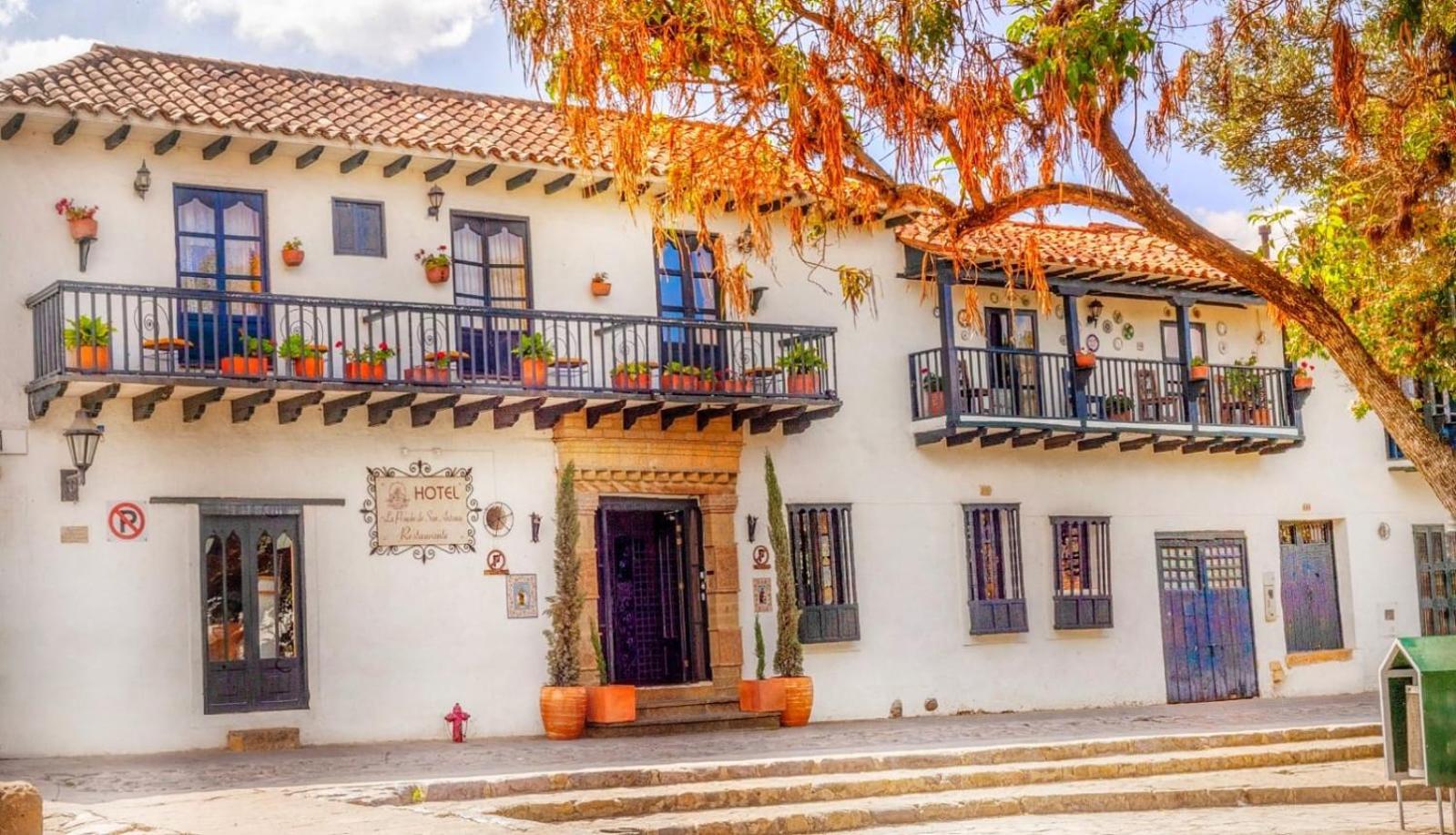 Hotel La Posada De San Antonio Villa de Leyva Zewnętrze zdjęcie